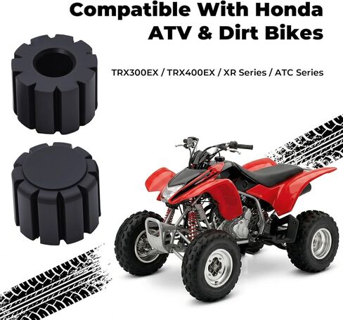 4PCS Fuel Tank Rubber Cushions Compatible with Honda TRX300EX TRX400EX TRX250X XR100 XR80 ATC200X, Rubber Fuel Tank Mount Bushings Replacement 17611-HA5-00 in Saudi Arabia