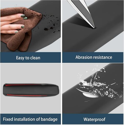 Ruiya Gear Shift Console Side Grab Handle Covers for 2025 2026 Toyota 4Runner /2024-2026 Tacoma, Soft Silicone Inner Armrest Protector Trim, 2025+ Toyota 4Runner 6th Gen Interior Accessories in Kuwait