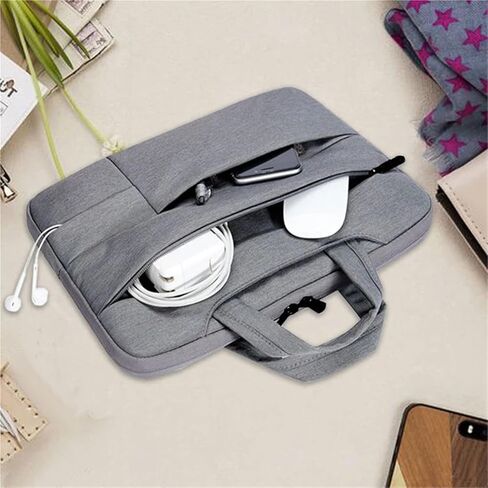 Laptop Bag Universal Laptop Bag Sleeve 11 12 13 14 15 .6 Inch Notebook Computer Handbag Briefcase(Black,For 11-12.5 Inch) in Kuwait