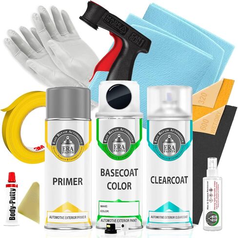 ERA Paints B92P - Nighthawk Black Pearl for HONDA Exact Match Automotive Touch Up Paint Spray - Essential Kit in Saudi Arabia