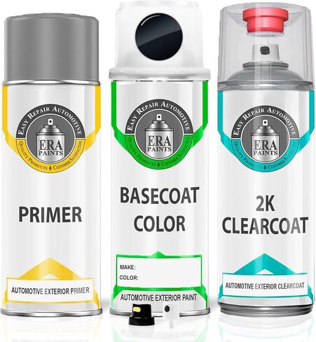 ERA Paints B92P - Nighthawk Black Pearl for HONDA Exact Match Automotive Touch Up Paint Spray - Essential Kit in Saudi Arabia