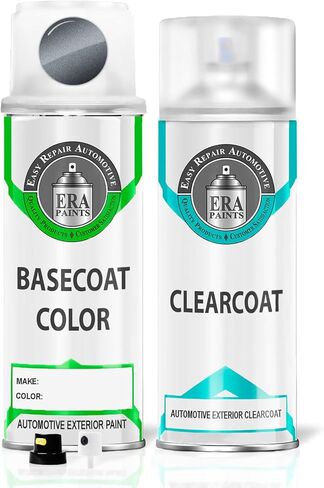ERA Paints 400 - Steel Gray Metallic for BMW Exact Match Automotive Touch Up Paint Spray - Essential Kit in Saudi Arabia