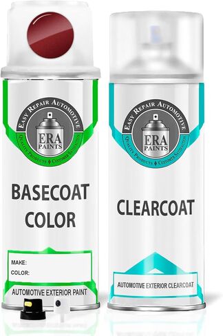 ERA Paints - NAH - Red Pearl for NISSAN Exact OEM Color Match Automotive Touch Up Paint for Cars - Scratch & Chip Repair for Metal & Plastic - Essential Kit - Made in USA in Saudi Arabia