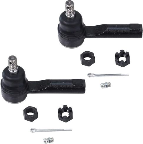 Detroit Axle - Front 6pc Suspension Kit for 95-06 Nissan Sentra, 95-98 200SX, 4 Outer Inner Tie Rod Ends 2 Boots 1995 1996 1997 1998 1999 2000 2001 2002 2003 2004 2005 2006 Replacement in Saudi Arabia