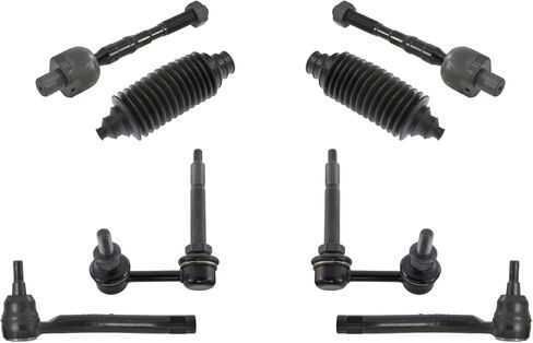 for INFINITI for G35 2007-2008 for G37 2009-2010 4 Door Rear Wheel Drive Inner Tie Rods Sway Bar Lk 8pc Front Left Right Upper in Saudi Arabia