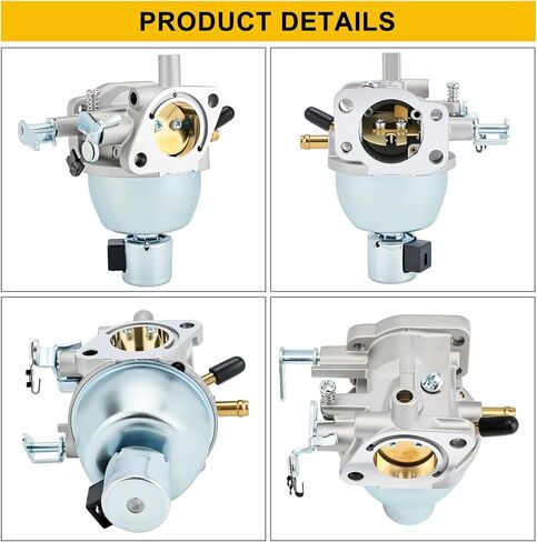 847395 Carburetor for JD LT-166 16 HP Vanguard Engine Brigg Stratton 846280 808725 846944 350777 350776 350775 35777A 356777 356776 Replace 807906 847395 846280 846944 in Saudi Arabia