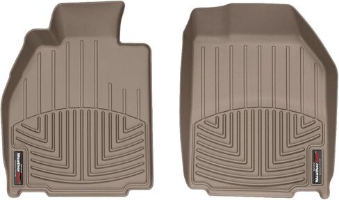 WeatherTech Custom Fit FloorLiners for Porsche® 911 Turbo Cabriolet, 911 Turbo S, 911 Targa 4-1st Row (442461), Black in Kuwait