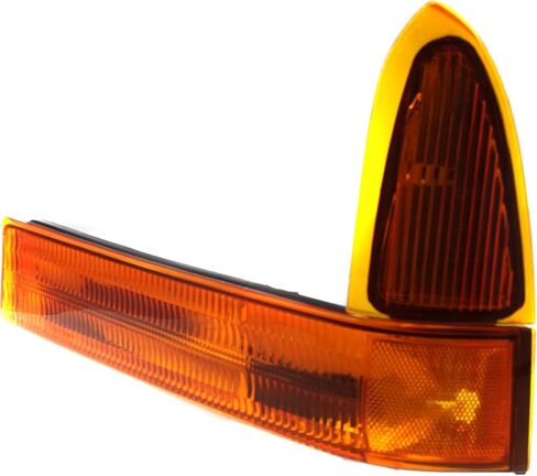 Garage-Pro Driver Passenger Side Headlights Assembly for Ford F-250 F-350 Super Duty Lariat XL XLT 1999-2001, Halogen With Bulbs Corner Light, Head Lights for Truck, Tail Light Replaces# 1C3Z13008AA in Kuwait
