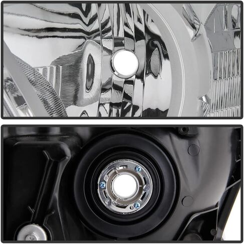 ACANII - For 2010-2013 Toyota 4Runner OE Chrome Housing Headlights Headlamps Assembly Pair Set Replacement Left+Right in Kuwait