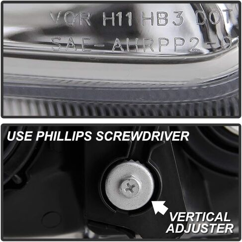 ACANII - For 2010-2013 Toyota 4Runner OE Chrome Housing Headlights Headlamps Assembly Pair Set Replacement Left+Right in Kuwait
