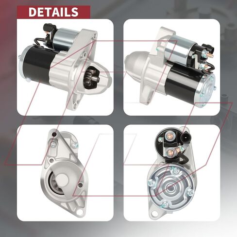 Hyanne 19145N Starter Replacement for Dodge Dart 2.4L 15-17 Fiat 500X 16-18 Jeep Cherokee 14-18 Compass 17-20 Renegade 15-21RAM PROMASTER City 15-22 OE#: M000T39071 068084005AA in Saudi Arabia
