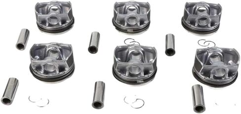 Engine Pistons Rings Set 6x STD Bore 84mm Compatible With F20 F21 F30 F10 X3 X4 X5 X6 N55B30 N55B30A 3.0L L6 Twin Turbo in Kuwait