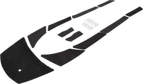 ALMULOO Motorboat Traction Mat Kit Compatible with 2002-2008 Yamaha FX Series Jet Ski Includes 140/3-Pass/HO/Cruiser HO/Anniversary Models Black EVA Plastic Floor Board Foot Pads in Kuwait