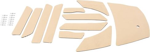 ALMULOO Motorboat Traction Mat Kit Compatible with 2002-2008 Yamaha FX Series Jet Ski Includes 140/3-Pass/HO/Cruiser HO/Anniversary Models Black EVA Plastic Floor Board Foot Pads in Kuwait