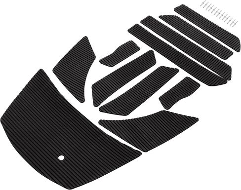 ALMULOO Motorboat Traction Mat Kit Compatible with 2002-2008 Yamaha FX Series Jet Ski Includes 140/3-Pass/HO/Cruiser HO/Anniversary Models Black EVA Plastic Floor Board Foot Pads in Kuwait
