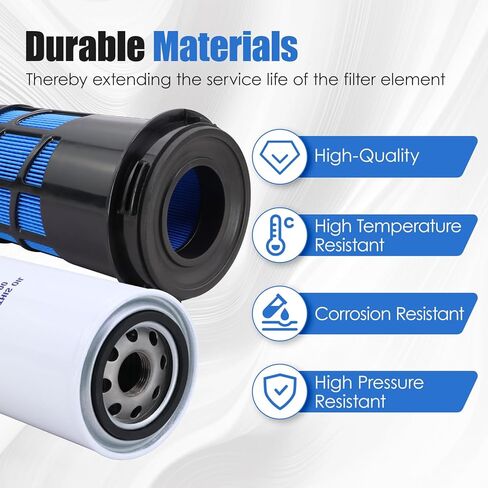 30-00471-20 30-01090-05 30-00463-00 Air Filter Fuel Filter Oil Filter Kit Compatible with Carrier Reefer 7300 7500 Reefer Unit Filter Kit Replaces P611858 1559418 FF5301 LF9028 DBL7349 in Kuwait