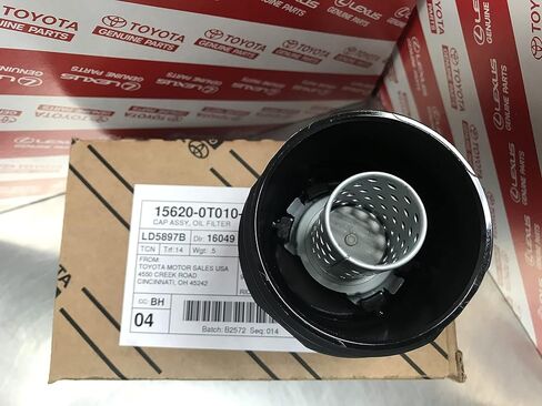 Toyota Genuine Parts - Cap Assy, Oil Filter (15620-0T010) in Kuwait