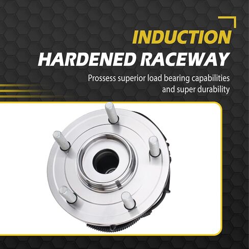 Rear Wheel Bearing Hub Assembly, for 2012 2013 2014 2015 2016 Chrysler Town & Country Wheel Bearing, for Dodge Grand Caravan, Ram C/V Replacement, 2PCS in Saudi Arabia