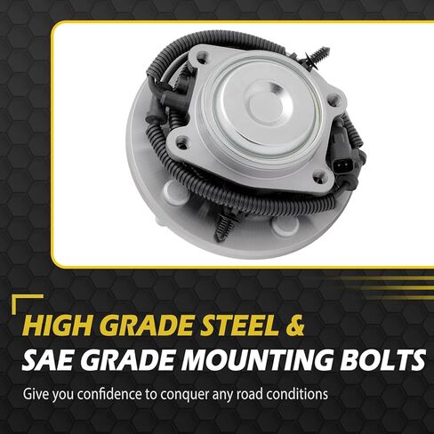 Rear Wheel Bearing Hub Assembly, for 2012 2013 2014 2015 2016 Chrysler Town & Country Wheel Bearing, for Dodge Grand Caravan, Ram C/V Replacement, 2PCS in Saudi Arabia