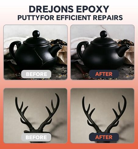 Epoxy Putty Sculpt Clay - 200g Fast Repair Epoxy Filler for Fixing Leaks, Cracks, Sculpting, 2 Part Putty Sculpt Clay for Metal, Tile, Concrete, Plastic, Wood (White) in Saudi Arabia