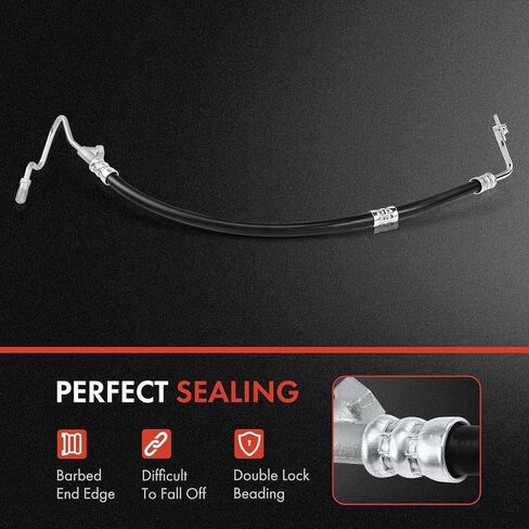 مجموعة خط خرطوم التوجيه والضغط والخزان من A-Premium متوافقة مع Honda Pilot 2003-2004 Acura MDX 2001-2002 3.5L Gas 2-PC Set in Kuwait