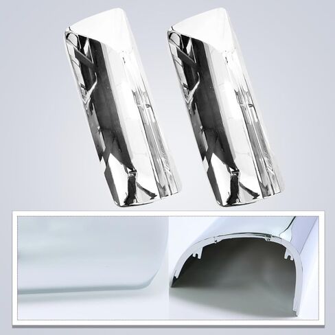 Chrome Door Mirror Cover Left Driver Side LH Compatible With International LT625 2018+ Truck in Kuwait