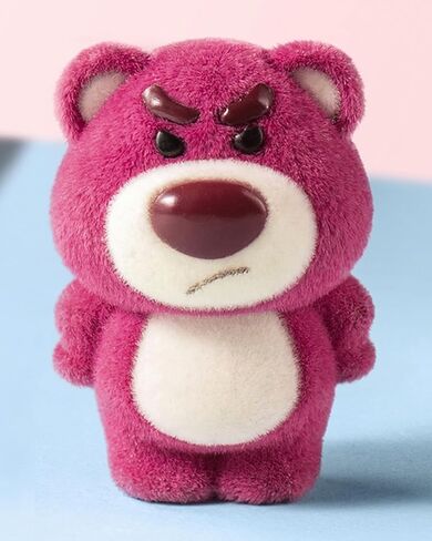 MINISO Disney Lotso Strawberry Bear 4 في 1 صندوق أعمى صغير من الفينيل لعبة قطيفة صندوق المفاجآت نموذج تصميم عشوائي لعبة قابلة للتجميع لديكور المنزل وهدايا عيد الميلاد (شخصية واحدة عشوائية) in Kuwait