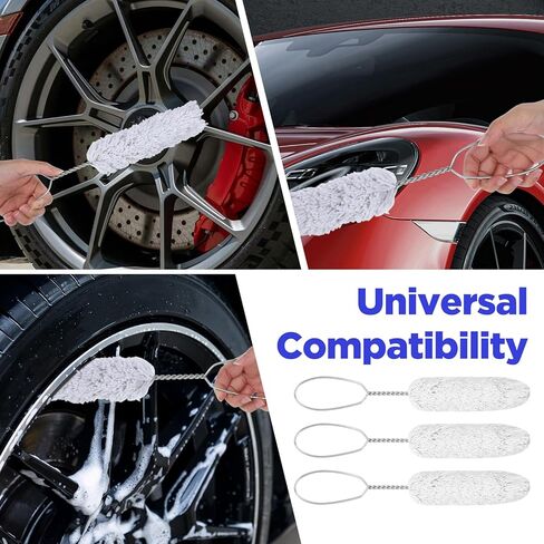 10 Pack Tire Lube Brush Applicator Swabs 11.8 Inches Extra Long Handle Tire Lubricant Applicator for Changing Tires in Saudi Arabia