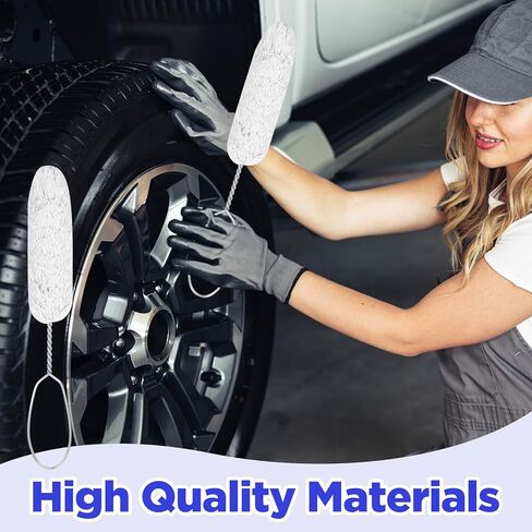 10 Pack Tire Lube Brush Applicator Swabs 11.8 Inches Extra Long Handle Tire Lubricant Applicator for Changing Tires in Saudi Arabia
