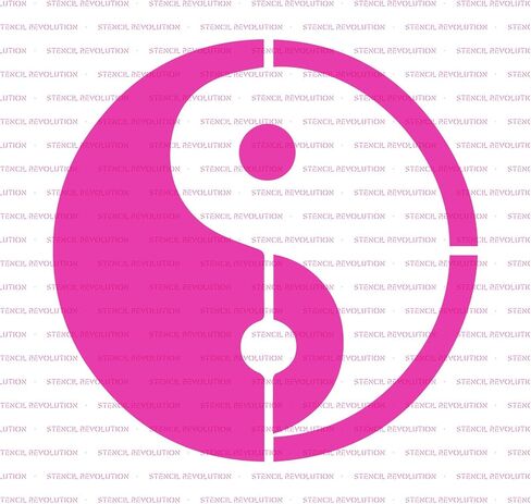 استنسل ثورة يين يانغ استنسل - استنسل رمز يين يانغ in Kuwait