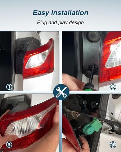 Rear Brake Light Socket Fit for Chevy Equinox 2018 2019 Replace LS312, Lamp Holder, 2-Pin Female Connector, Wedge Base Type in Saudi Arabia