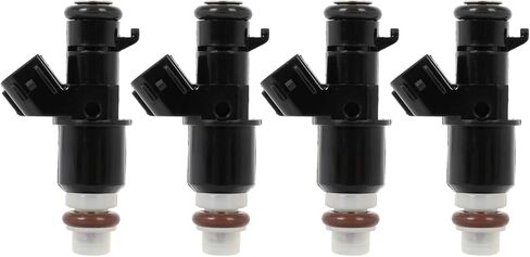 Fuel Injector Fit 2012-2014 for Honda CR-V 2.4L 2012-2013 for Honda Crosstour 2.4L Replace Part 16450R5AA01 FJ1205 84212396 Fuel Injectors 4Pcs in Saudi Arabia