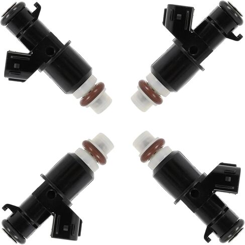 Fuel Injector Fit 2012-2014 for Honda CR-V 2.4L 2012-2013 for Honda Crosstour 2.4L Replace Part 16450R5AA01 FJ1205 84212396 Fuel Injectors 4Pcs in Saudi Arabia