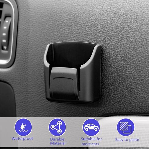 2Pcs Key Fob Holder for Car Dashboard, Car Accessories, Key Mount Organizer with Hang, Universal Key Fob Holder for Most Cars with Strong Stickers, Easy Key Access in Saudi Arabia