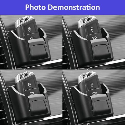 2Pcs Key Fob Holder for Car Dashboard, Car Accessories, Key Mount Organizer with Hang, Universal Key Fob Holder for Most Cars with Strong Stickers, Easy Key Access in Saudi Arabia