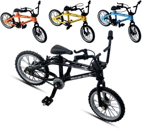1/18 Scale Mini Diecast Mountain Bike, Finger Bicycle Model, Desktop Decor Art Craft (Green) in Saudi Arabia
