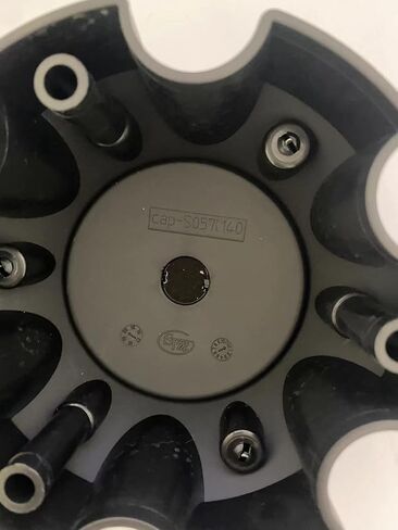 4PS Wheel Center Cap Matte Black for Helo 1079L140HE1SB Hub Cap 6 Lug S057L140 in Saudi Arabia