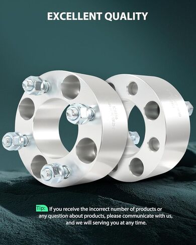 SCITOO 4Pcs Wheel Spacers 2" 4x4 Bore 68.5mm Studs 12x1.25 4Lug Wheel Spacers Adapters Fit for Yamaha Adventurer Hauler Adventurer Two Carro Bar Carro Bar Deluxe in Kuwait