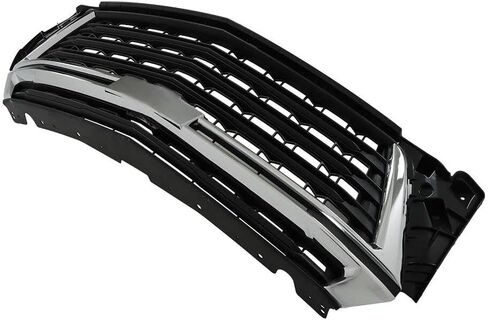 Chrome Black Front Grille Compatible with 2022-2023 Chevrolet Traverse in Saudi Arabia
