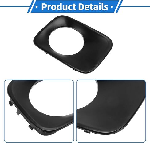 Front Left Right Fog Light Grill No.HO1038101/71107SZAA00ZZ Front Lower Bumper Fog Light Cover Inserts for Honda Pilot 2009-2011 Black ABS 1Set Replacement Car Parts in Kuwait