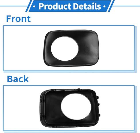 Front Left Right Fog Light Grill No.HO1038101/71107SZAA00ZZ Front Lower Bumper Fog Light Cover Inserts for Honda Pilot 2009-2011 Black ABS 1Set Replacement Car Parts in Kuwait