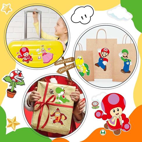 Make-a-Face Stickers Set - 32-Piece with 8 Designs (4 of Each), Mix & Match DIY Craft for Kids & Teens - Perfect for Party Decor, Rewards, and Creative Fun - PVC Material, Waterproof, Repositionable in Saudi Arabia