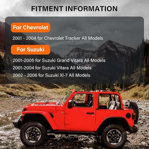 محامل محور العجلة OCPTY متوافقة مع شيفروليه تراكر لجي إم سي لسوزوكي XL-7 2001-2006 OE 513193 المحور الأمامي 5 العروات مع محاور عجلات ABS in Kuwait