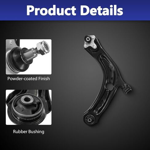 Control Arm, Replacement For Lower Suspension Kit with Tie Rod Sway Bar Link Compatible With 2019-2024 AUDI Q3, Replacement For 2018-2024 VOLKSWAGEN TIGUAN - 8 Pcs in Kuwait