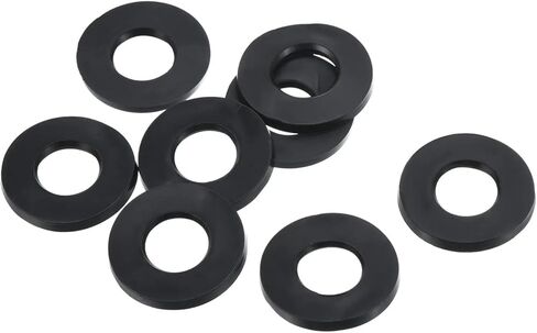 8Pcs M3 M4 M5 M6 M7 M8 M10 Rubber Flat Washer Plane Spacer Insulation Gasket For Bolts(M20x30x2.5mm) in Saudi Arabia