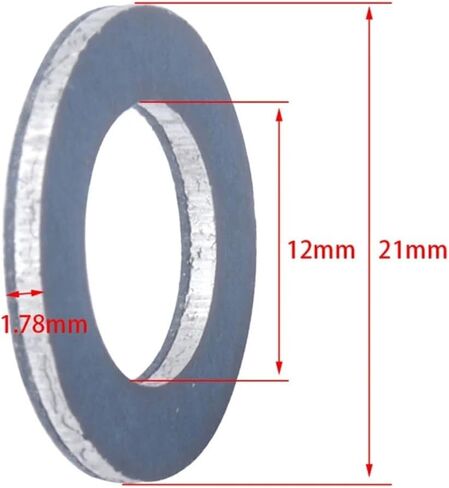 For WASHER GASKET SET Of 10 OEM 90430-12031 Oil Drain Gaskets in Saudi Arabia
