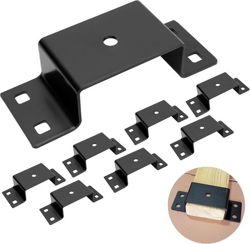 Lonffery Trailer Stake Pocket - 12PCS Trailer Side 2x4 Brackets for Wood, Utility Trailer Accessories, Trailer Side Pocket Tie Down, Stake Pocket Accessories in Saudi Arabia