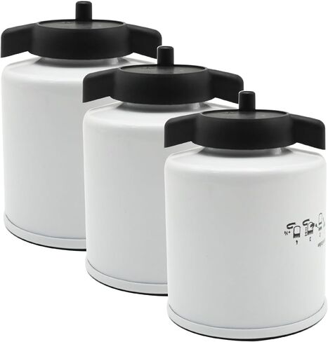 Anxingo 3 Pcs 6667352 Fuel Filter Replacement for 453 463 553 653 751 753 853 863 T110 T140 T180 T190 T200 Replaces BF1257 FS19581 6647773 in Kuwait