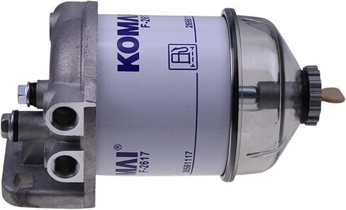 Fuel Filter Assembly 2656615 Compatible for CAV Delphi Perkins 1004-4 1004-40 1004-42 403C-15 403D-11 403D-15 404C-22 404D-15 404D-22 404F-22 Replace P556245 BF825 FF167 in Kuwait