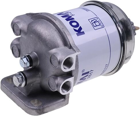 Fuel Filter Assembly 2656615 Compatible for CAV Delphi Perkins 1004-4 1004-40 1004-42 403C-15 403D-11 403D-15 404C-22 404D-15 404D-22 404F-22 Replace P556245 BF825 FF167 in Kuwait